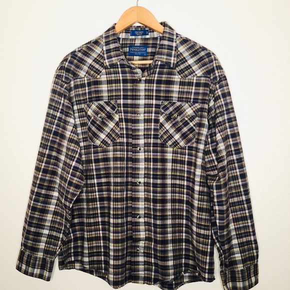 Pendleton Other - Pendleton Epic Plaid Western Pearl Snap Shirt